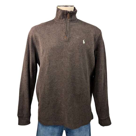 Polo Ralph Lauren Other - Polo Ralph Lauren Men's Large 1/4 Zip Cotton Long Sleeve Pullover Sweater